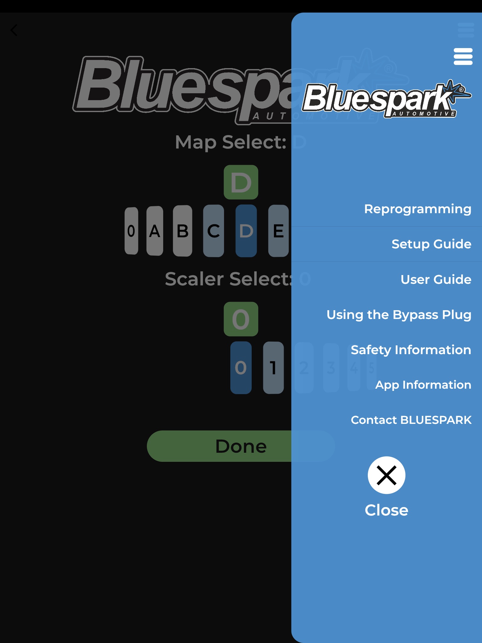 Bluespark screenshot 2