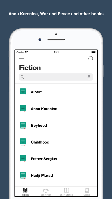 Leo Tolstoy's Complete Works Screenshot