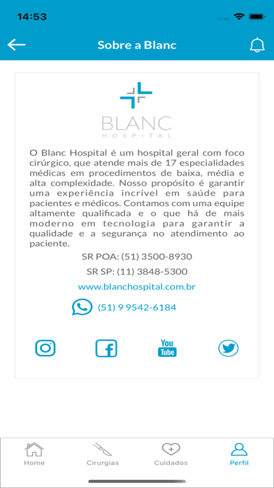 Blanc Hospital Screenshot