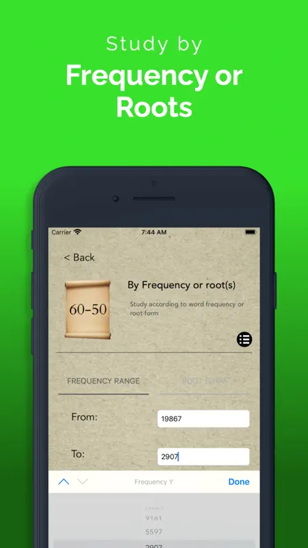 FlashGreek PRO: NT Greek Vocab screenshot 7 of 8