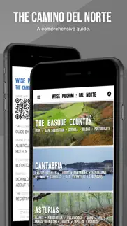 wise pilgrim camino del norte iphone screenshot 1