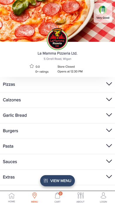 La Mamma Pizzeria Ltd Screenshot