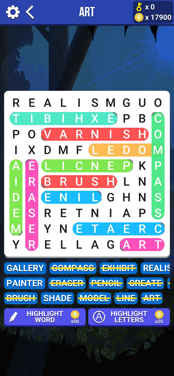 Word Search - Quest Puzzle