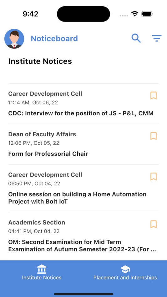 #3. Channel i Noticeboard (iOS) 由: USDMA & IIT Roorkee