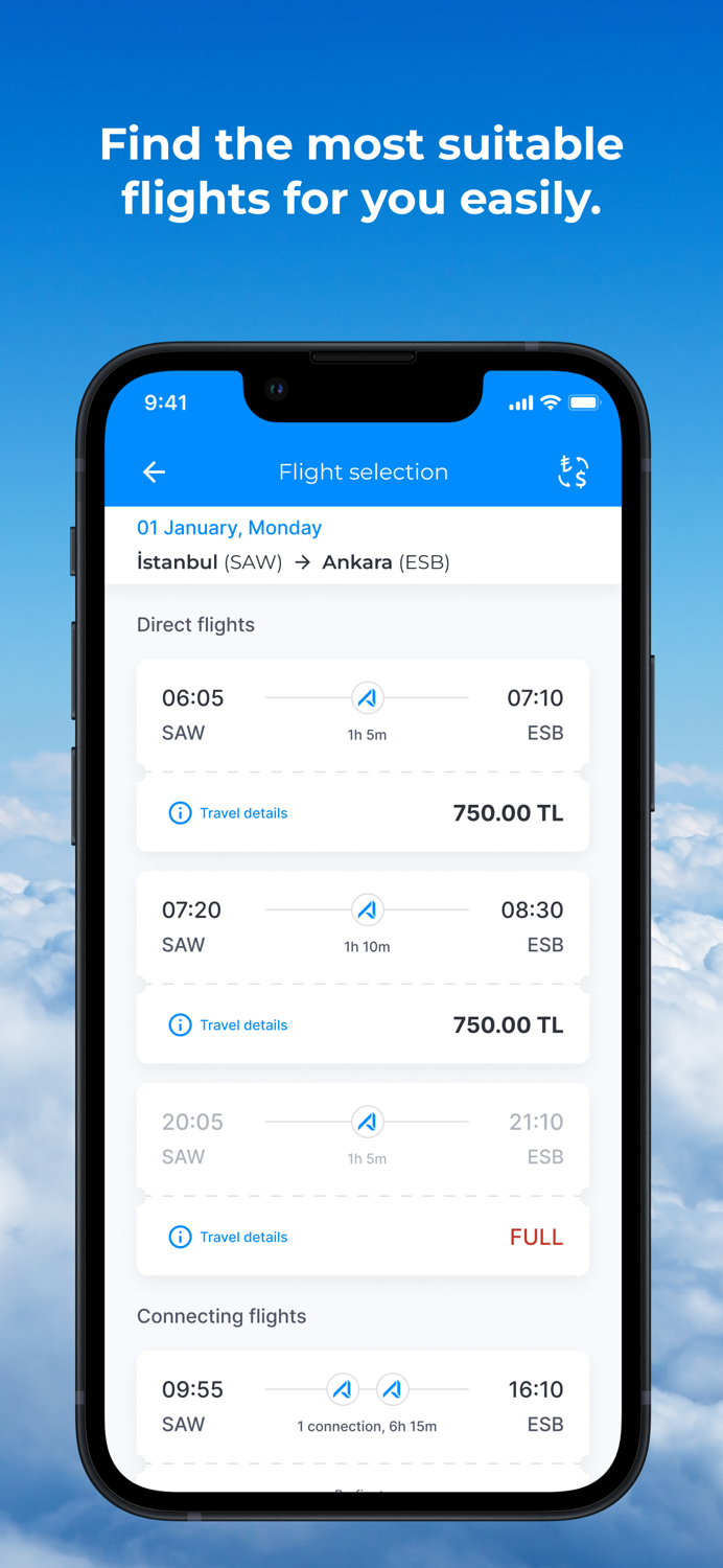 AJet - Cheap Flight Ticket