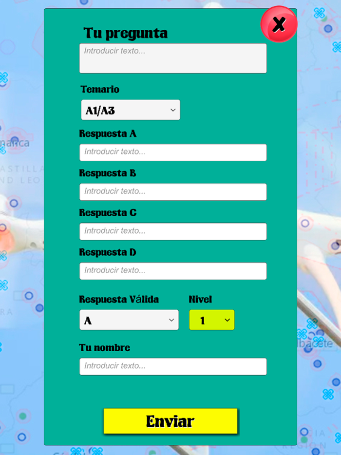 Test examen piloto dron AESA