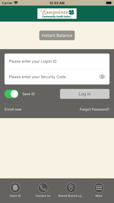 EastpointeCCU Mobile Banking Screenshot