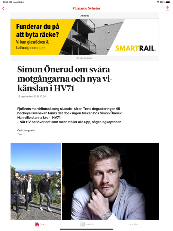 Screenshot #6 pour Värnamo Nyheters Nyhetsapp