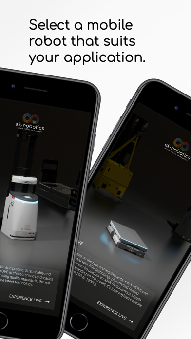 Mobile Robot Experience Screenshot