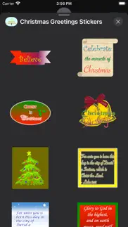 christmas greetings: stickers iphone screenshot 3