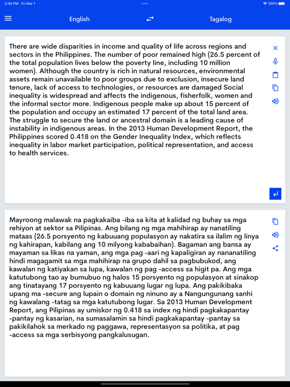Screenshot #4 pour Tagalog English Translator