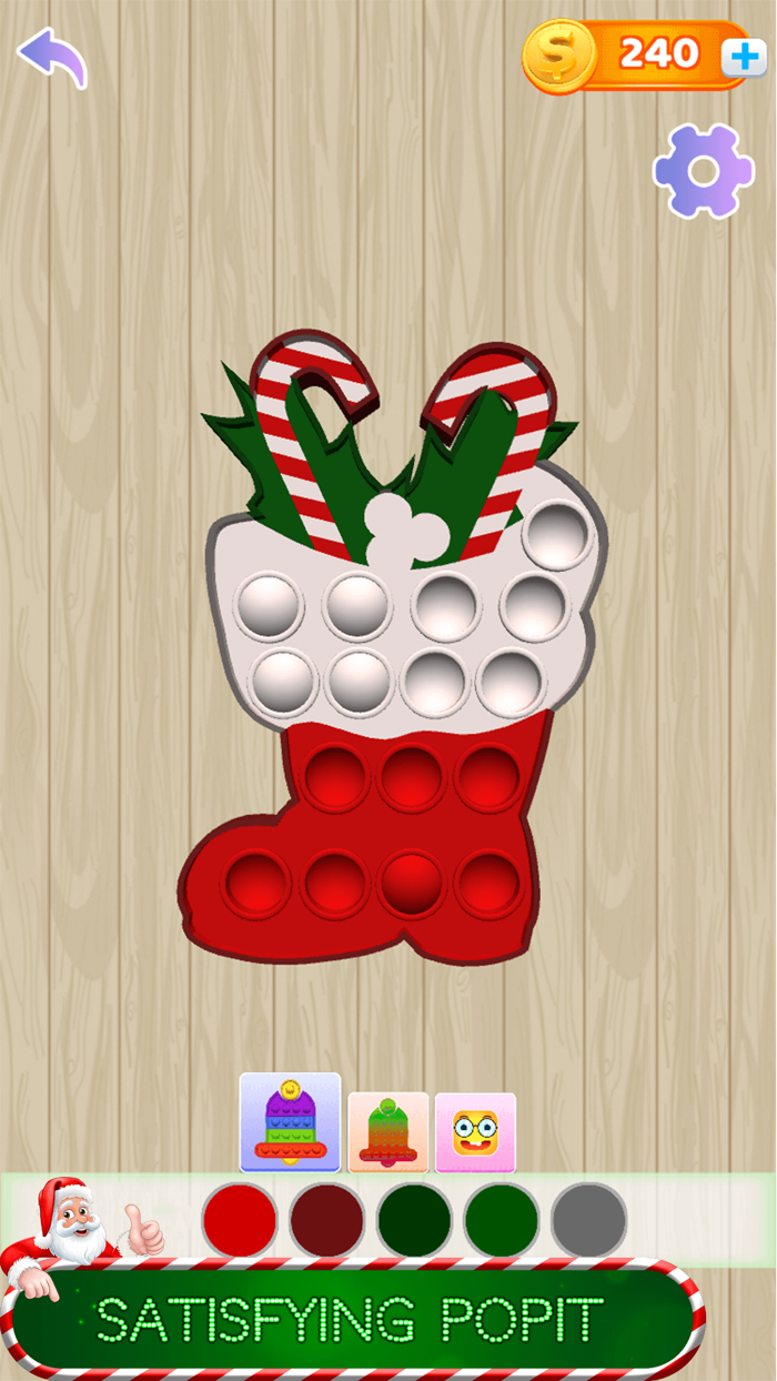 Pop It Christmas 3D Antistress