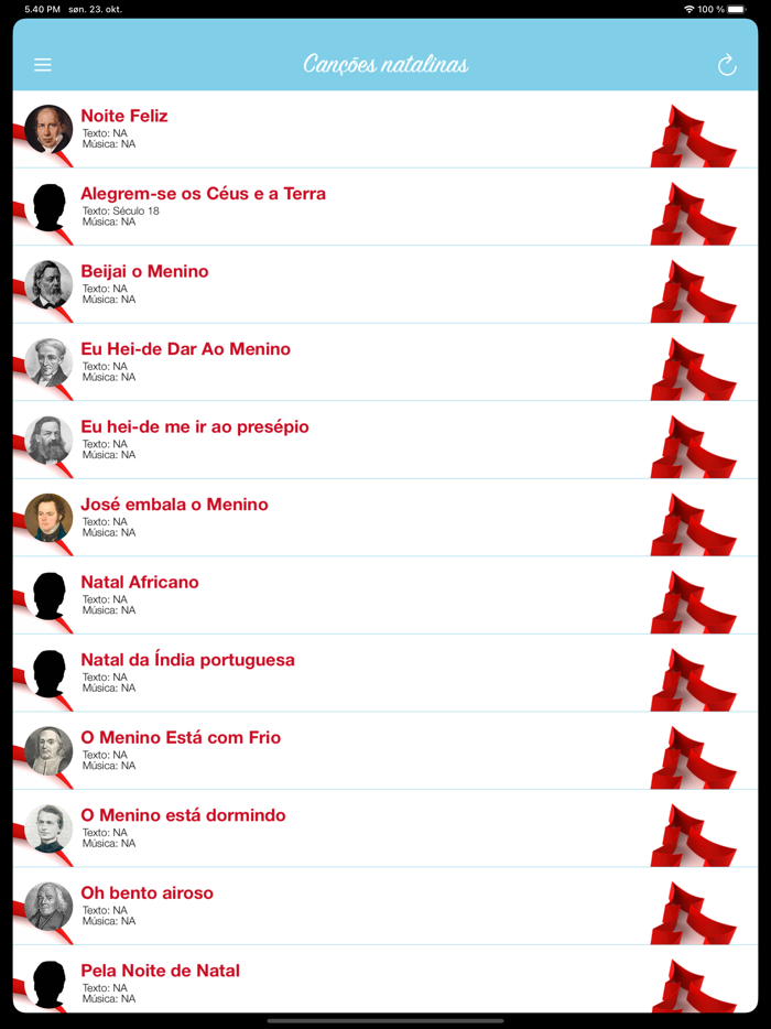 Canções de natal portuguesas