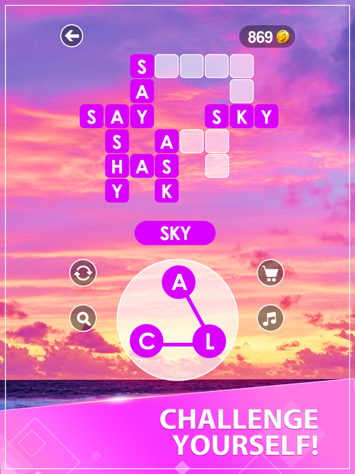 Word Calm - crossword puzzle