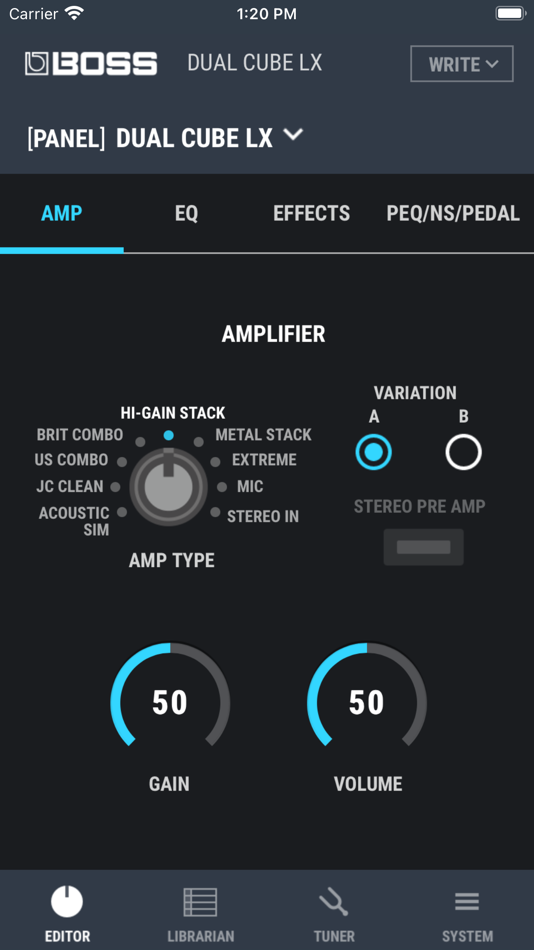 #1. DUAL CUBE LX Editor (iOS) 由: Roland Corporation