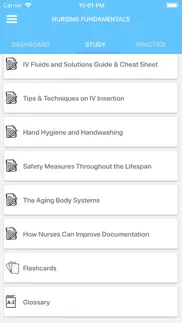 nursing fundamentals trivia iphone screenshot 3