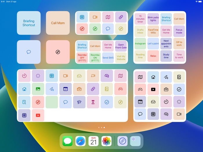 Link HUB Lock Screen Widgets