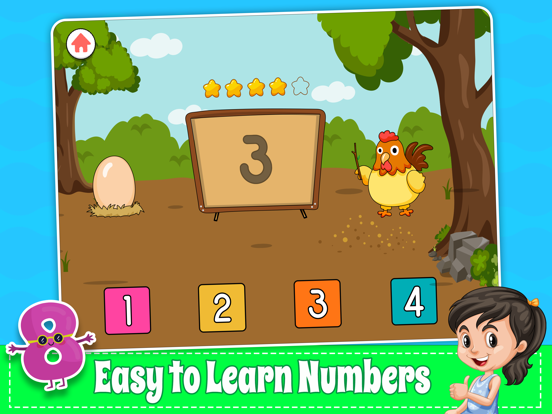 Learn Numbers 123 Toddler Game iPad screenshot 5 - Education app