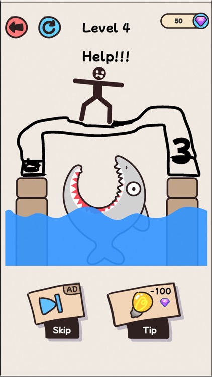 Draw to save : IQ-brain puzzle screenshot-4