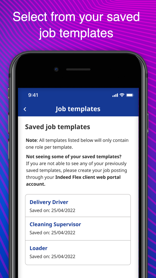 #2. Flex Client (iOS) بواسطة: Indeed Flex