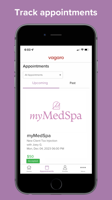 myMedSpa Screenshot