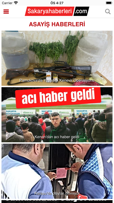 Sakarya Haberleri Screenshot