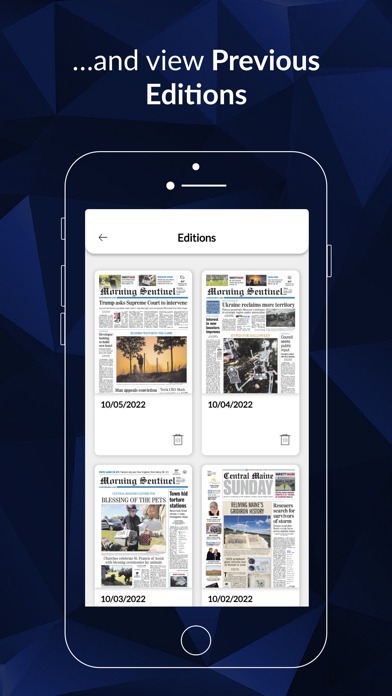 Morning Sentinel ePaper Screenshot