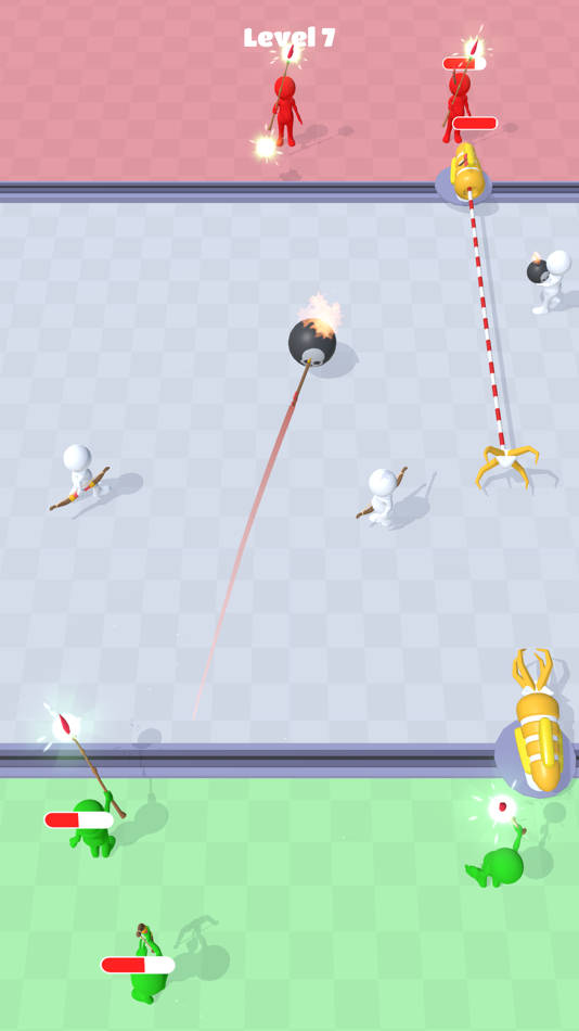 #2. Grapple Army (iOS) 由: Studio Billion Oyun Teknolojileri Anonim Sirketi