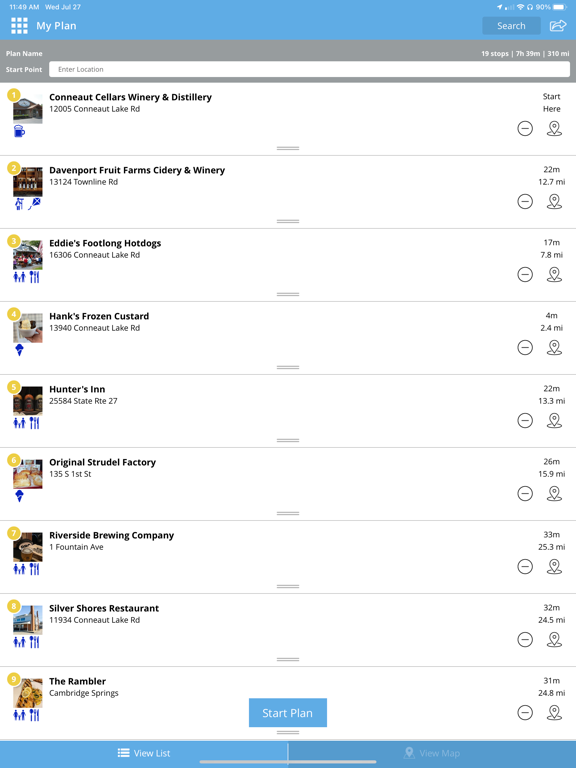 Visit Crawford iPad screenshot 9 - Travel app