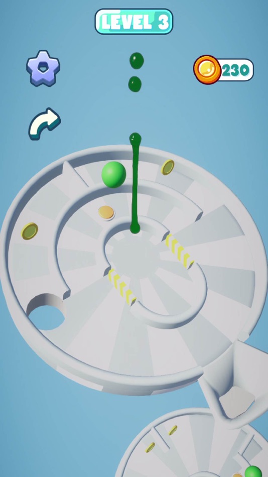 #1. Drop to Blob (iOS) By: CHEF GAME STUDIO YAZILIM TEKNOLOJILERI LIMITED SIRKETI