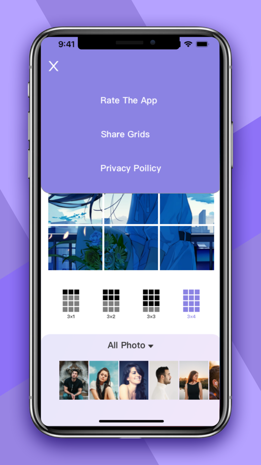 #2. Grids - Grid Photo Crop (iOS) 来自: Ninesharp Technology Co., Ltd