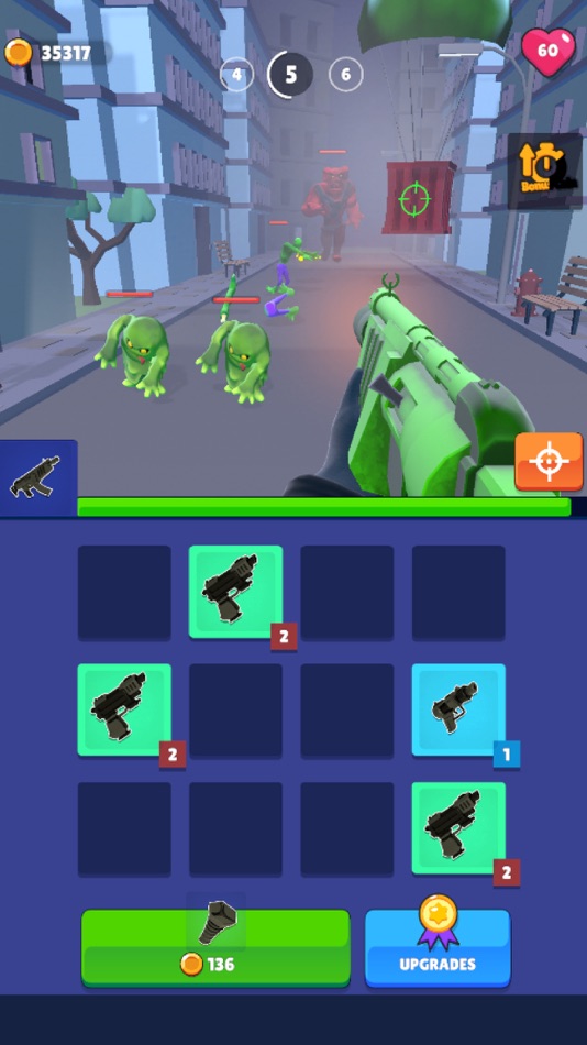 #5. Merge Battle: Shooting (iOS) 由: Arzu Kilic