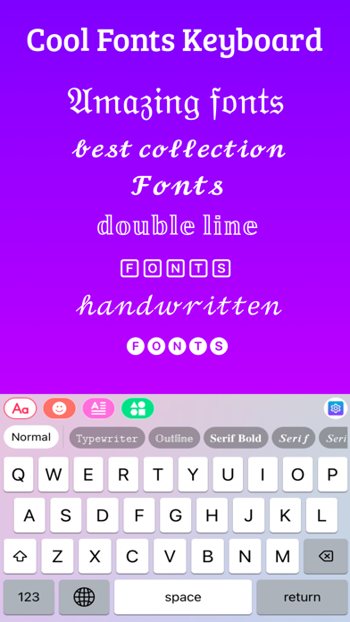 iFonts : Keyboard for iPhoneのおすすめ画像1