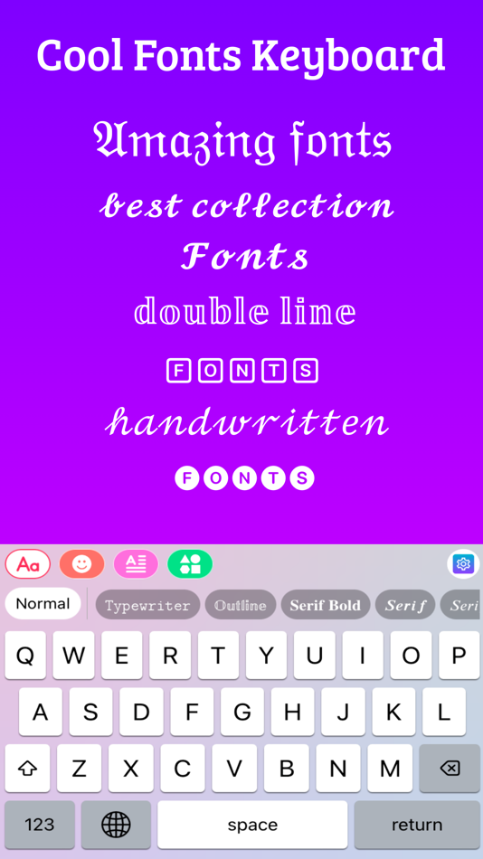 #1. Fonts Keyboard Themes & Emoji (iOS) 由: Hemant Patel