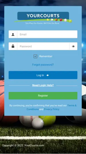 YourCourts.com screenshot 1
