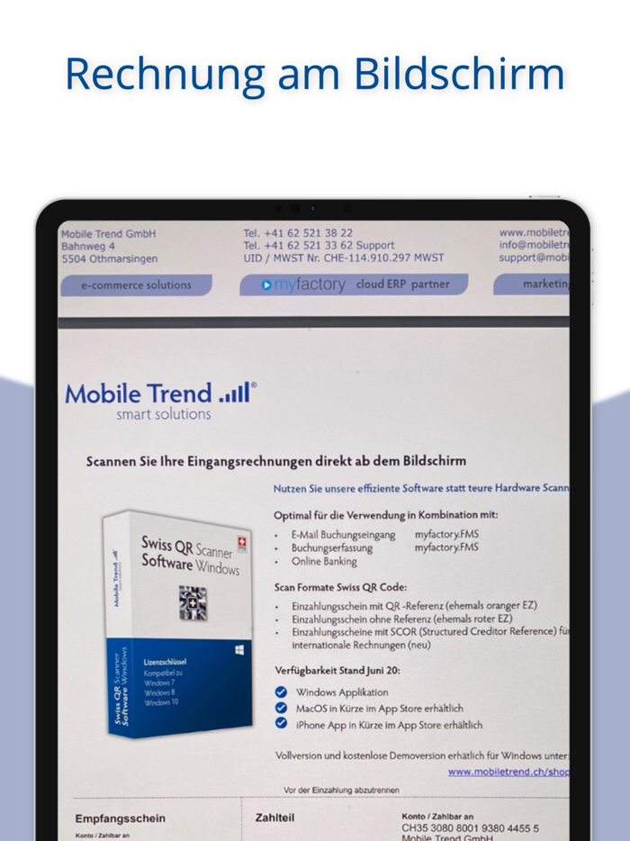Swiss QR Scanner Tool