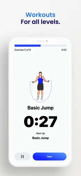 Game screenshot 30 Day Jump Rope Challenge App hack
