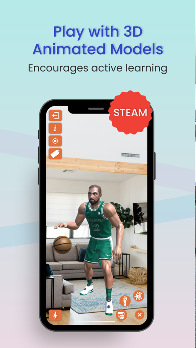 BrainSTEAM AR Education Screenshot