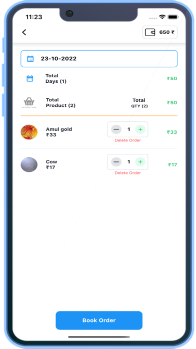 Vasudev Dairy Screenshot