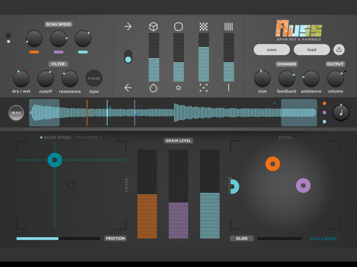 Fluss - Granular Playground