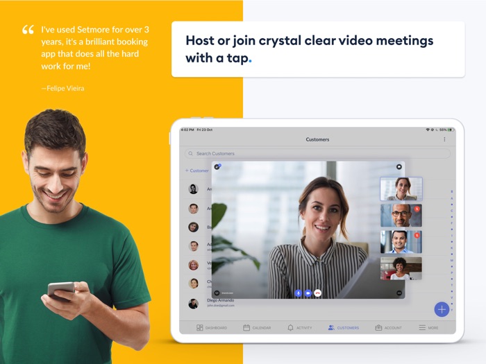 Setmore Appointment Scheduling