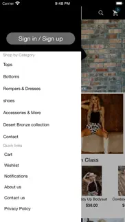 western lavish boutique iphone screenshot 2