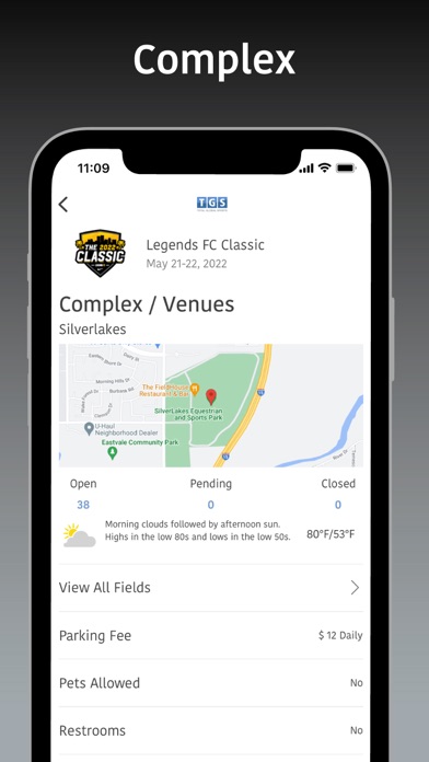 Legends FC Tournaments Screenshot