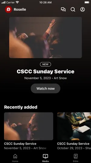 Roselle Foursquare Church screenshot 2