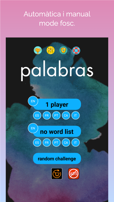 busca palabras: word search Screenshot