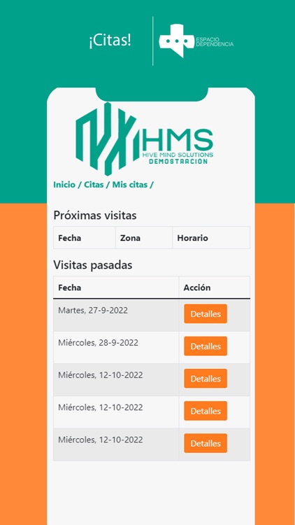 Espacio Dependencia screenshot-3