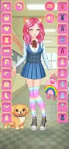 Anime Dress Up Girl Games screenshot #6 for iPhone