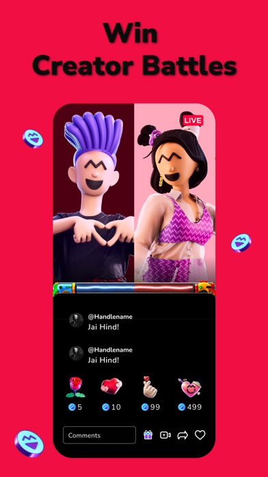 Screenshot #3 pour Moj - Short Video App