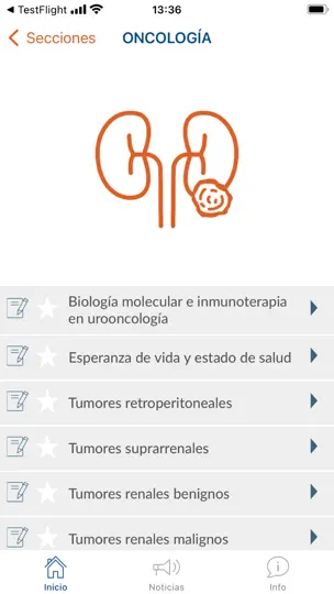 Captura de pantalla de Urología Práctica 5ª Edición en iPhone 4