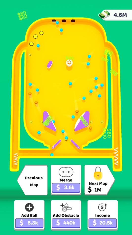 #5. Pinball Clicker (iOS) Bởi: Piziz Games